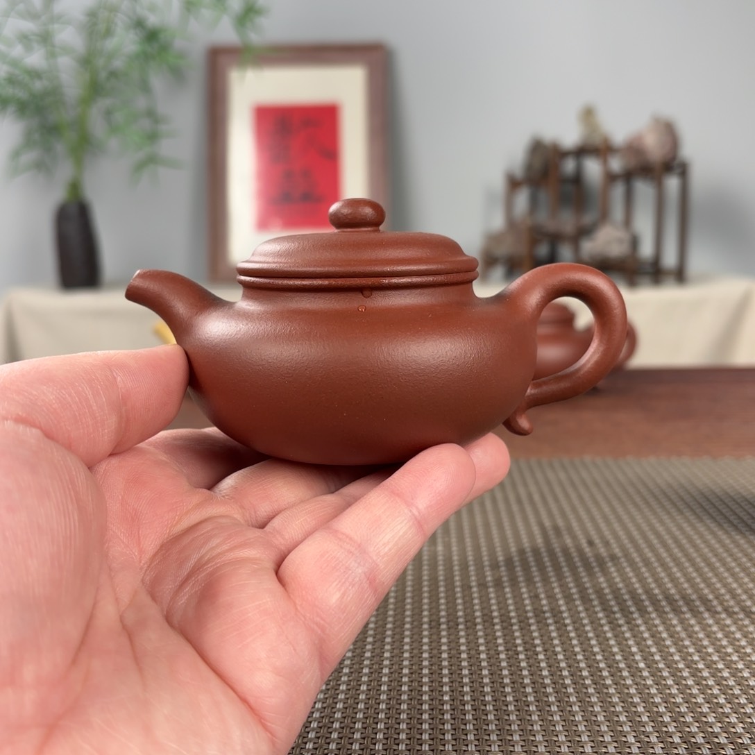 紫砂茶壶黄龙山原矿紫砂壶