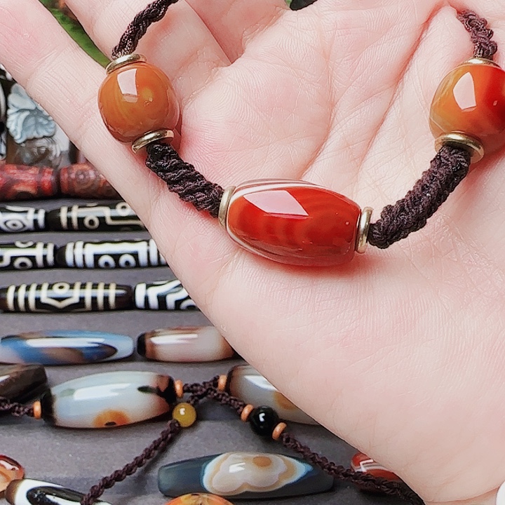 玛瑙/玉髓合金珠宝半成品