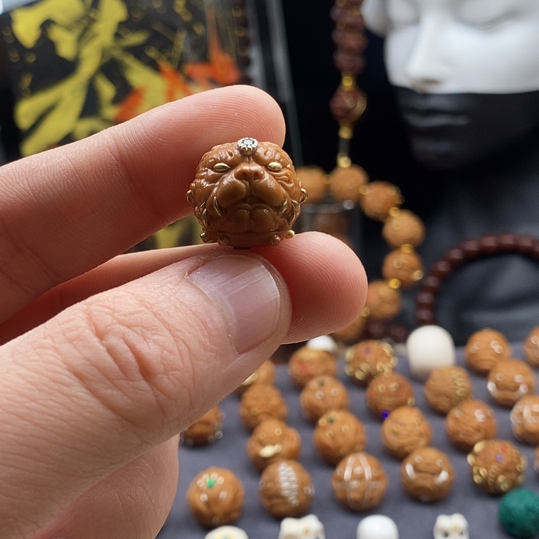 吊坠猴头核桃狗王