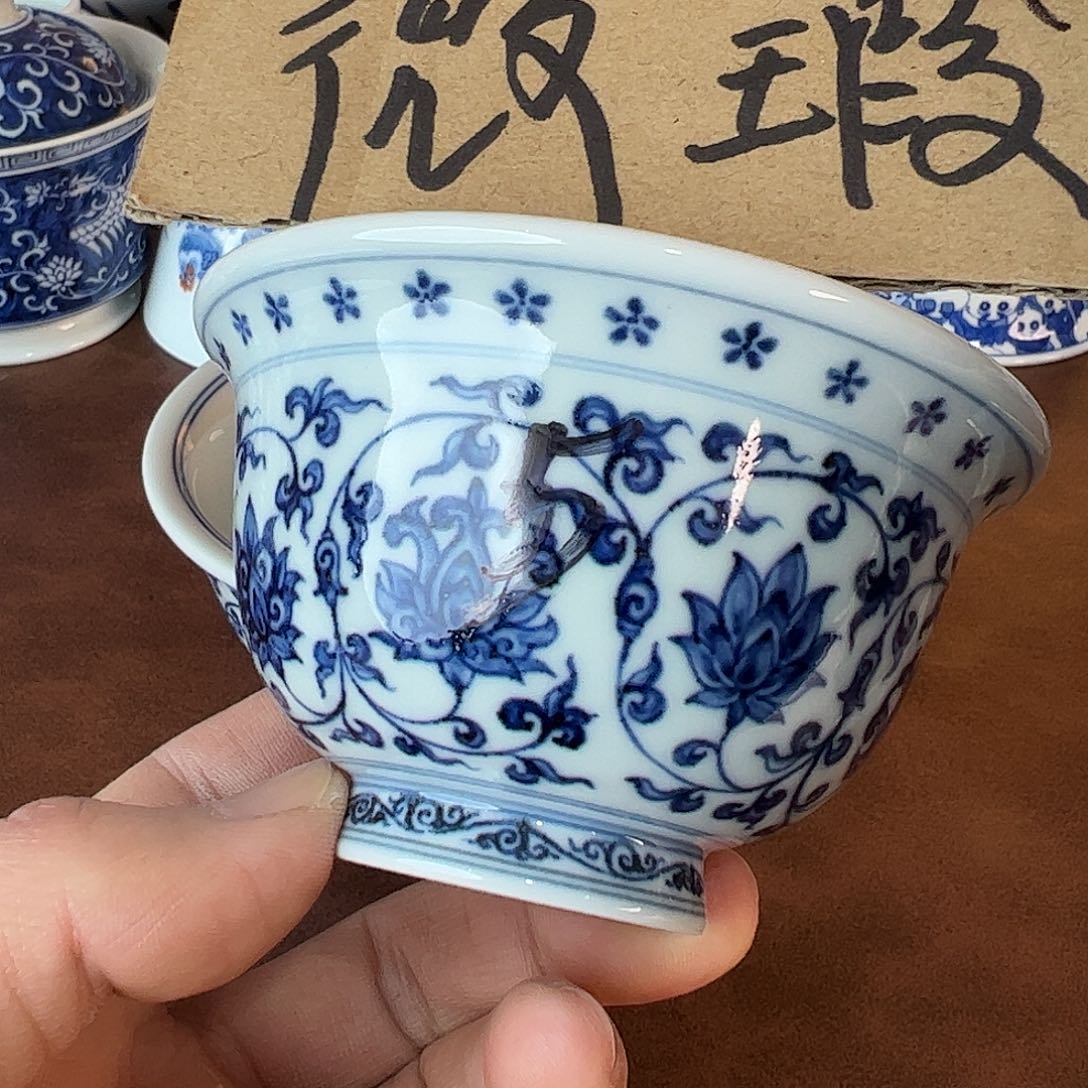 杯s****e景德镇全手工手绘陶瓷