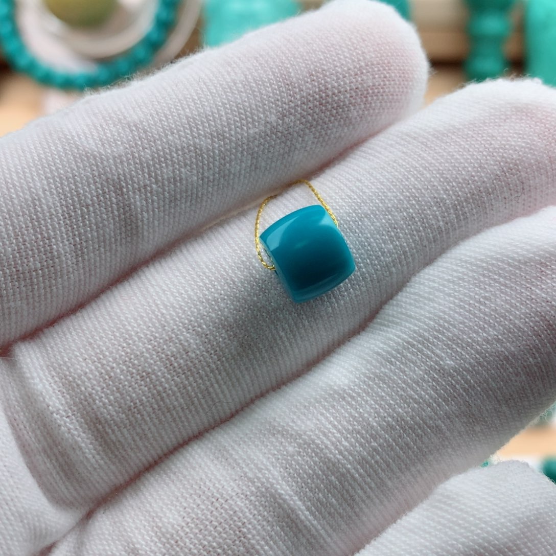 绿松石未镶嵌发饰8.4-6.9