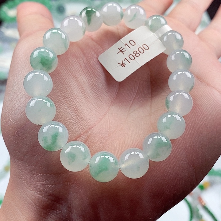 翡翠手链未镶嵌卡10