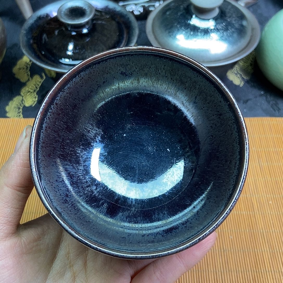 茶盏伊伊建窑建盏茶器402