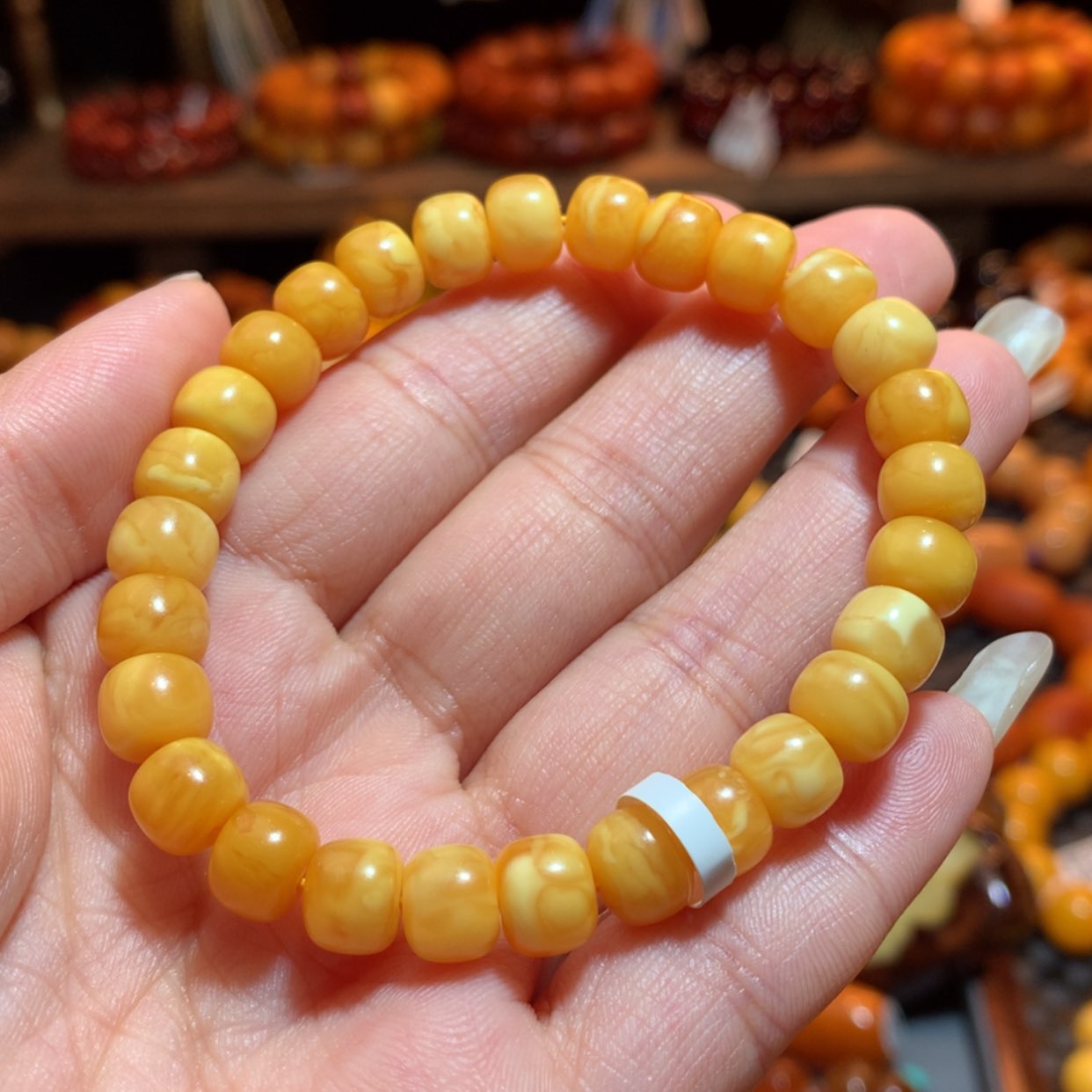 【闪购商品】手串蜜蜡未镶嵌蜜蜡手串