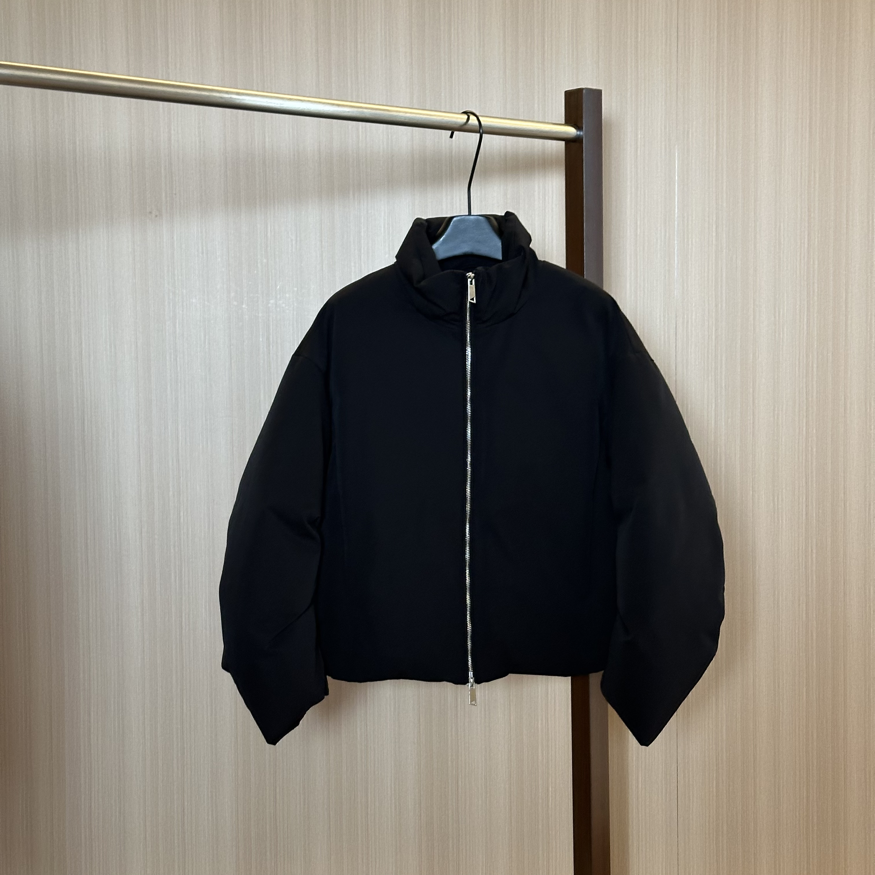 WMM云感鹅绒立领纯色简约阔版保暖冬季新款鹅绒服外套