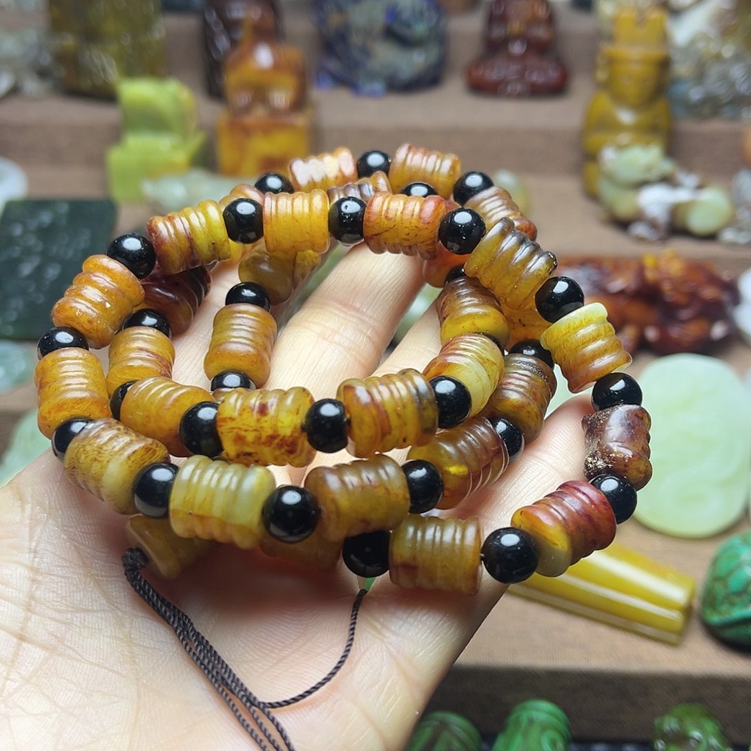 白玉菩提吊坠119。。