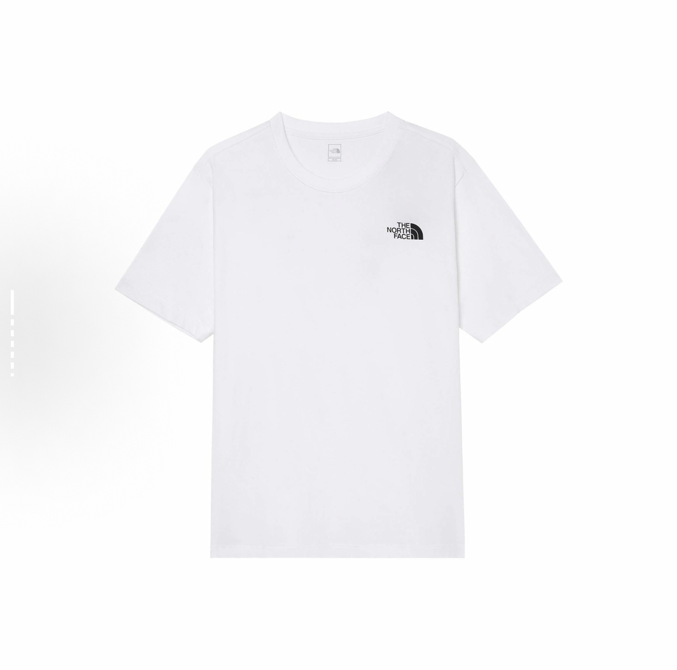 纯色纯棉男女小LOGO短袖半截袖