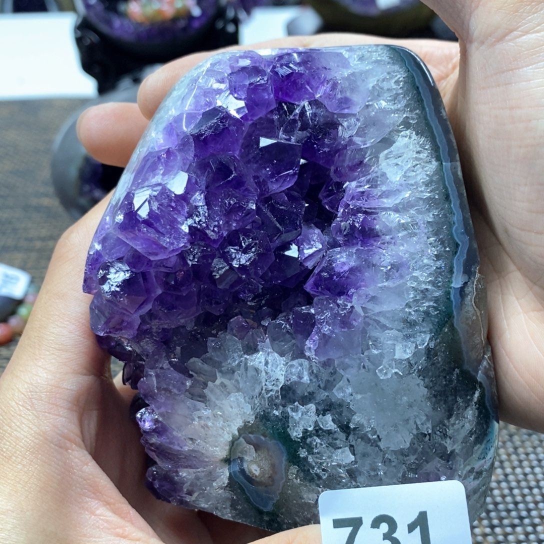 未镶嵌大型摆件（非配饰）紫晶