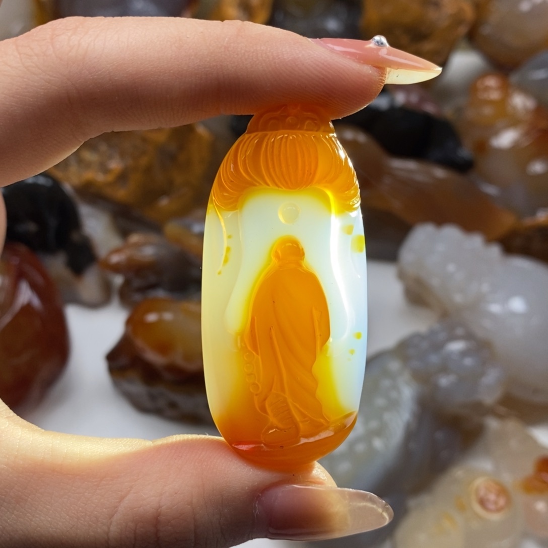 玛瑙/玉髓未镶嵌颈饰