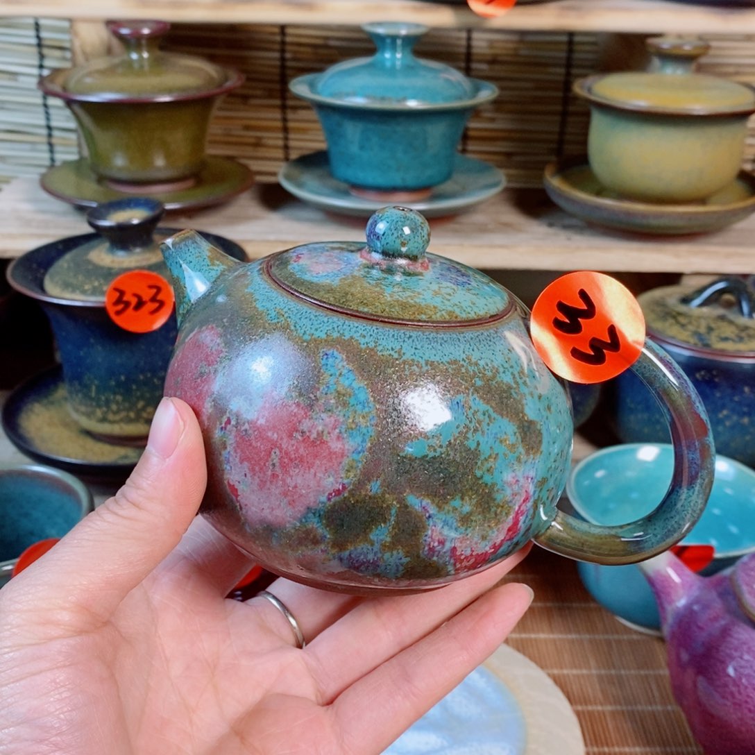 瓷片锴*神后钧瓷手工……茶器