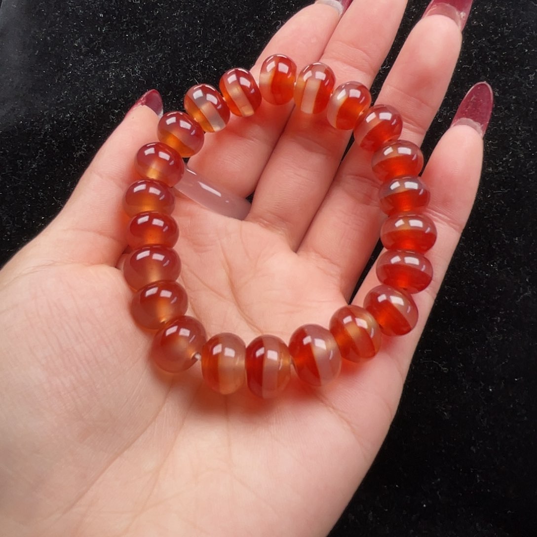 玛瑙/玉髓手镯未镶嵌美****略