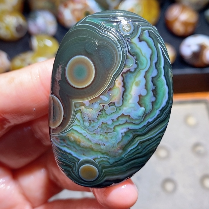 未镶嵌玛瑙/玉髓珠宝半成品32