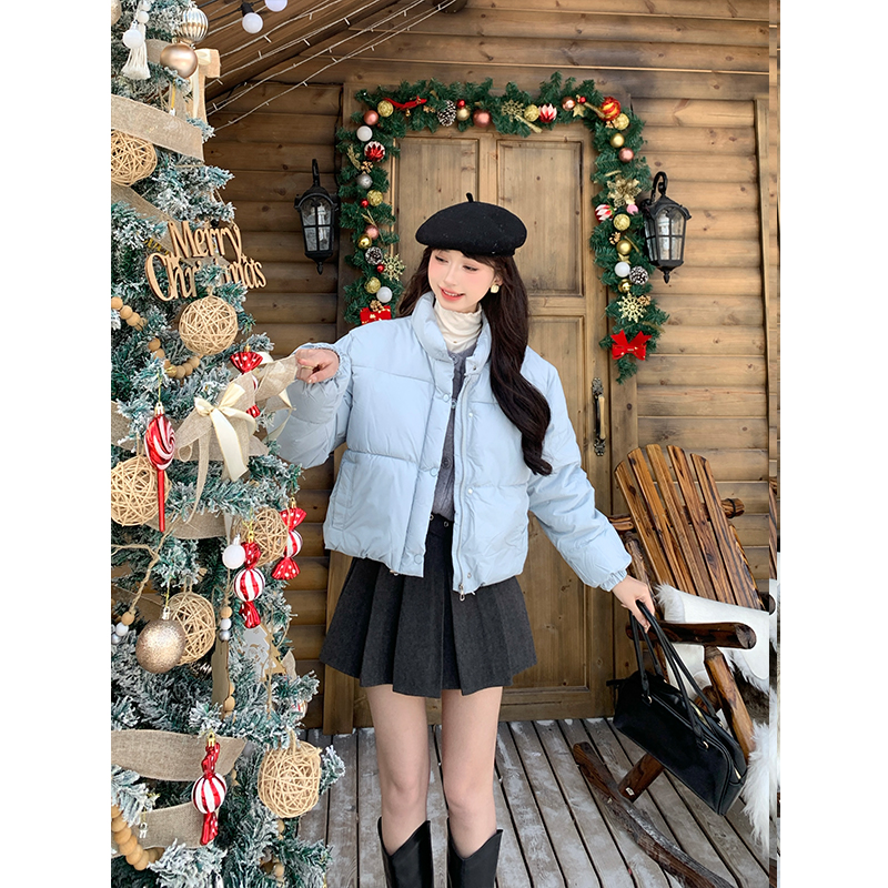 【主推黄色】复古小清新棉服女2024秋季新款设计感时尚百搭气质外套