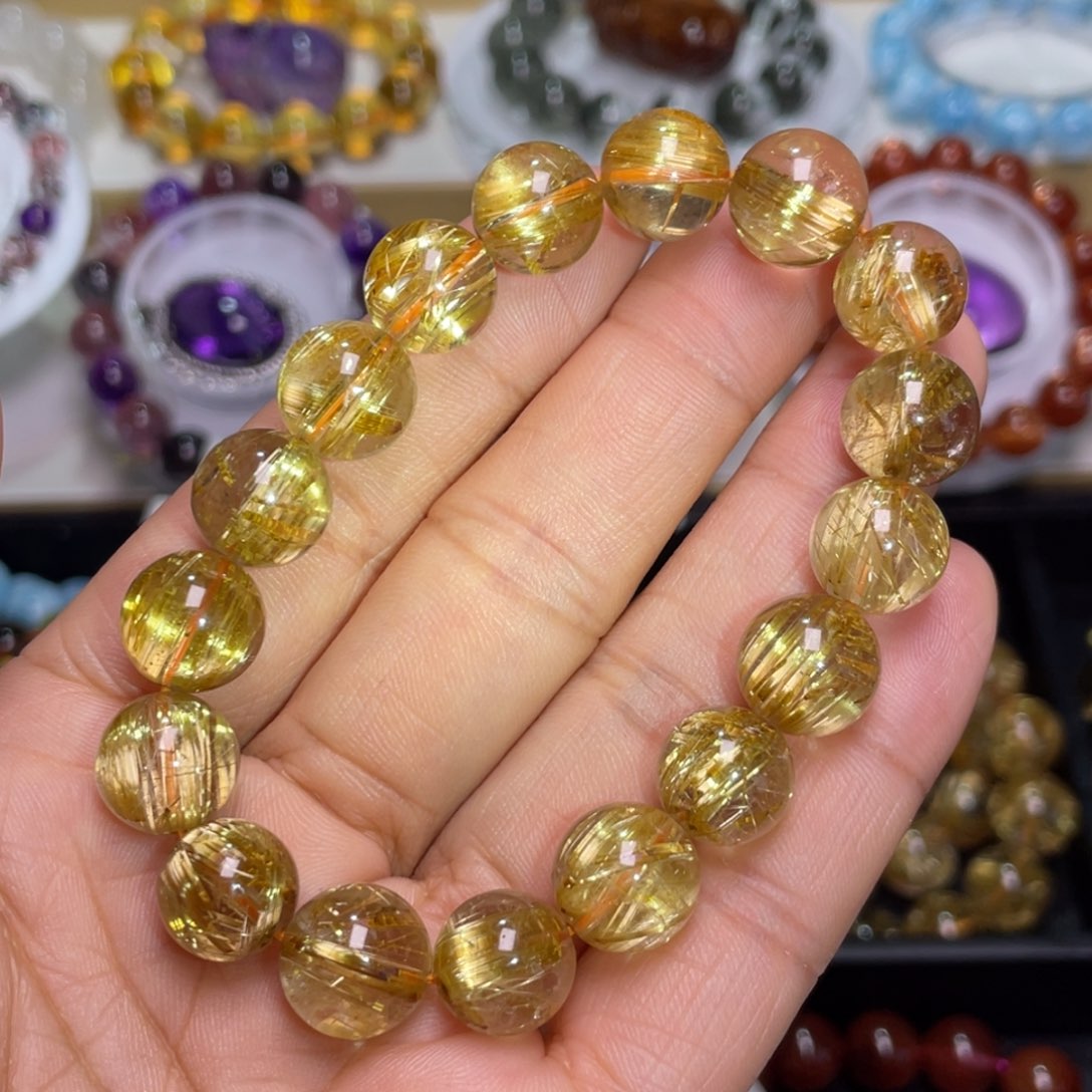 水晶手链未镶嵌钛晶