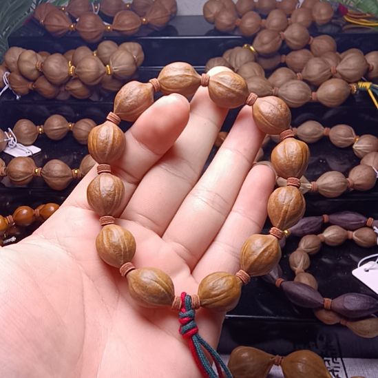 手串/手链橄榄核橄榄核三花铁核手串1.5