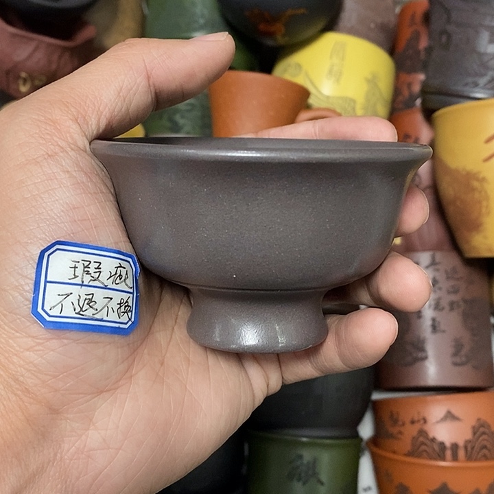 紫砂茶杯瑕疵不退不换
