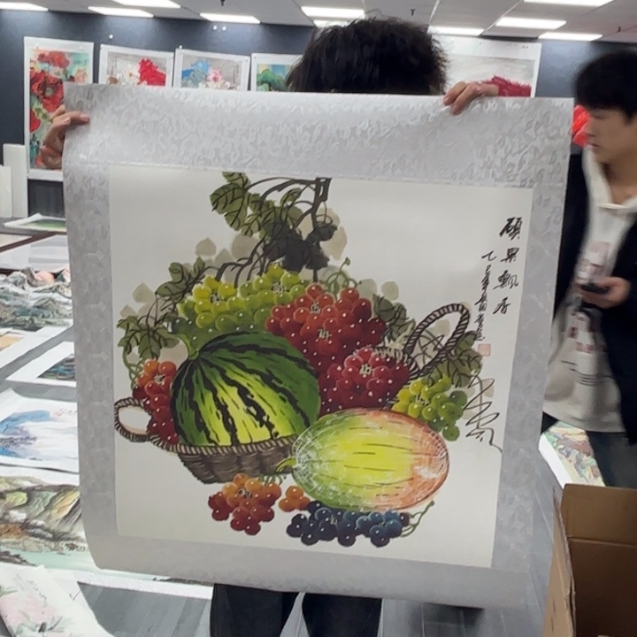 字画等多种形式的艺术作品和
