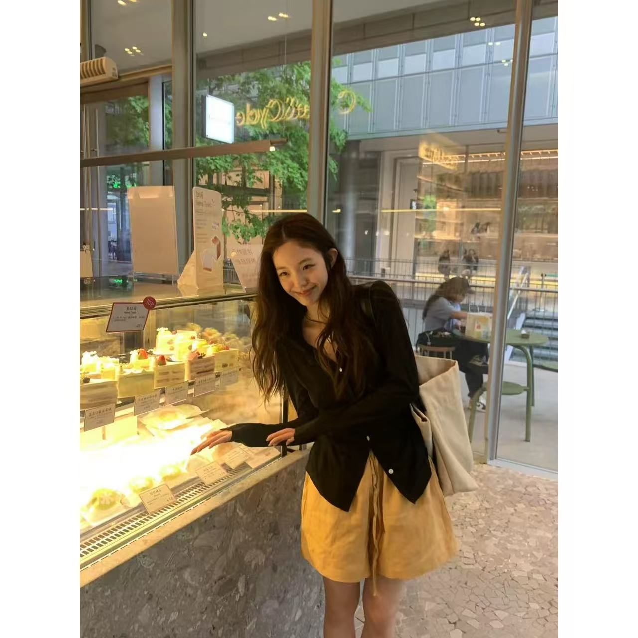 8175清冷松弛感 韩代工作室褶皱防晒开衫