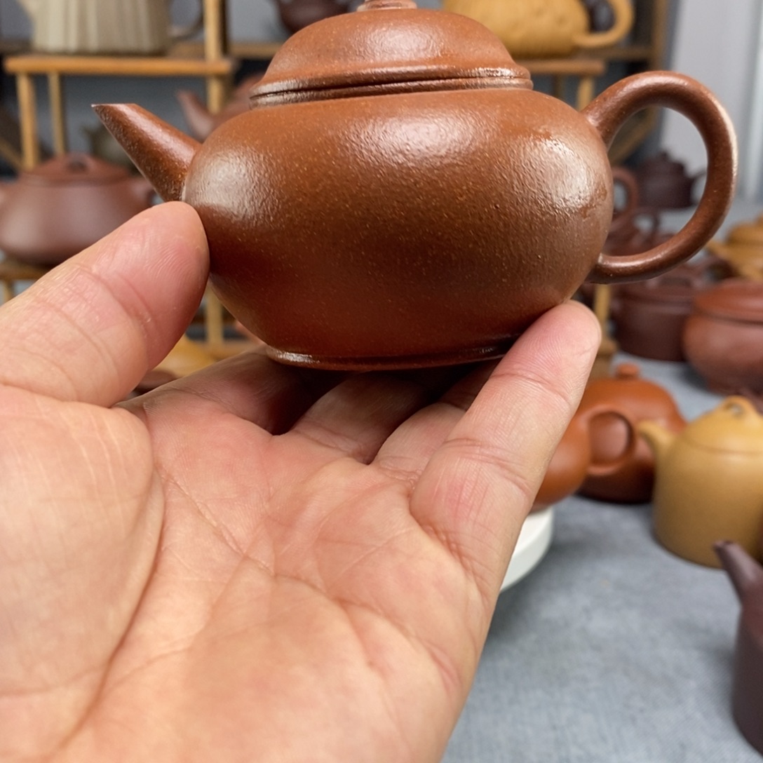 紫砂茶壶降坡泥水平