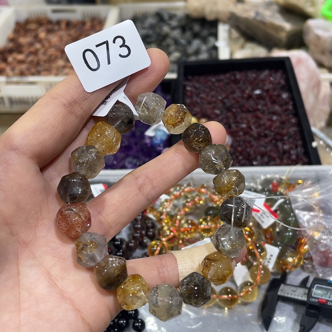 水晶手串未镶嵌猫*泥y d 886