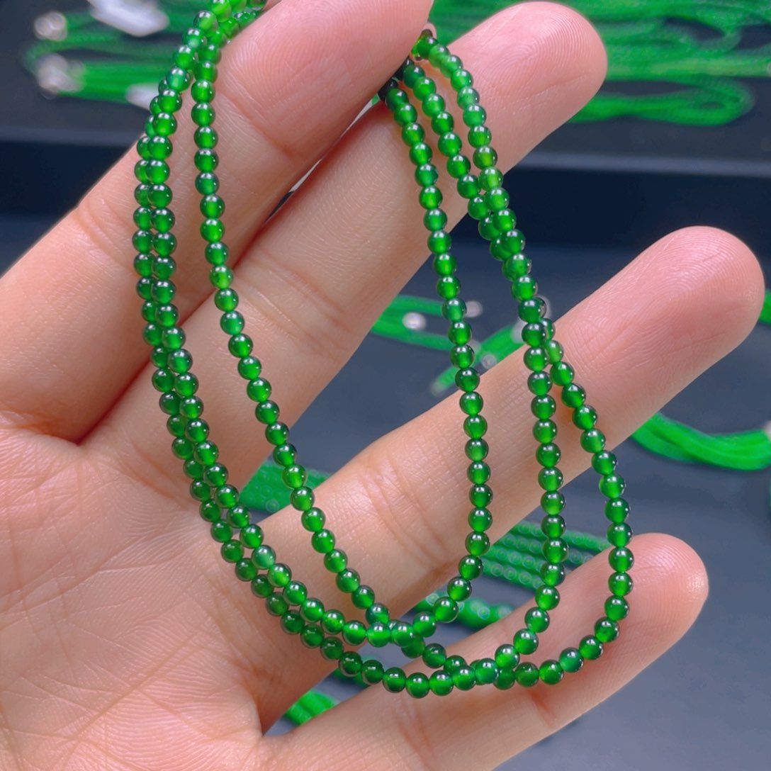 翡翠项链未镶嵌，1