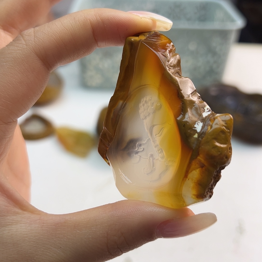 玛瑙/玉髓未镶嵌颈饰