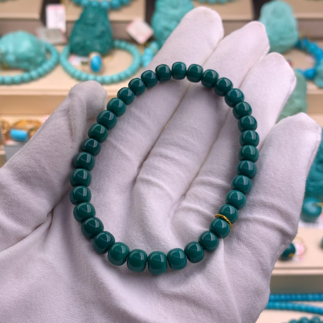 绿松石珠宝奇石未镶嵌