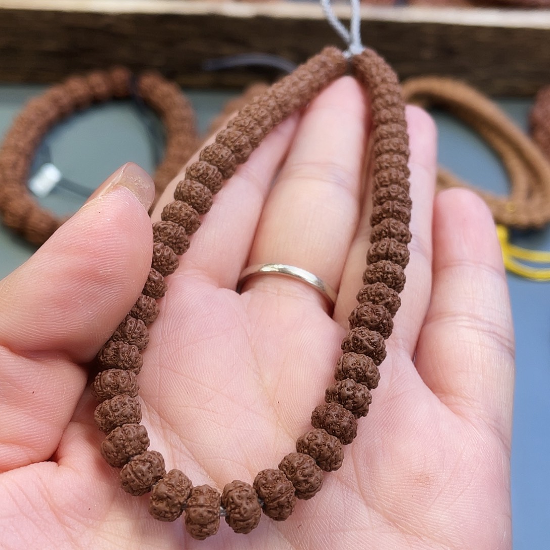 金刚菩提手串平细7加手持