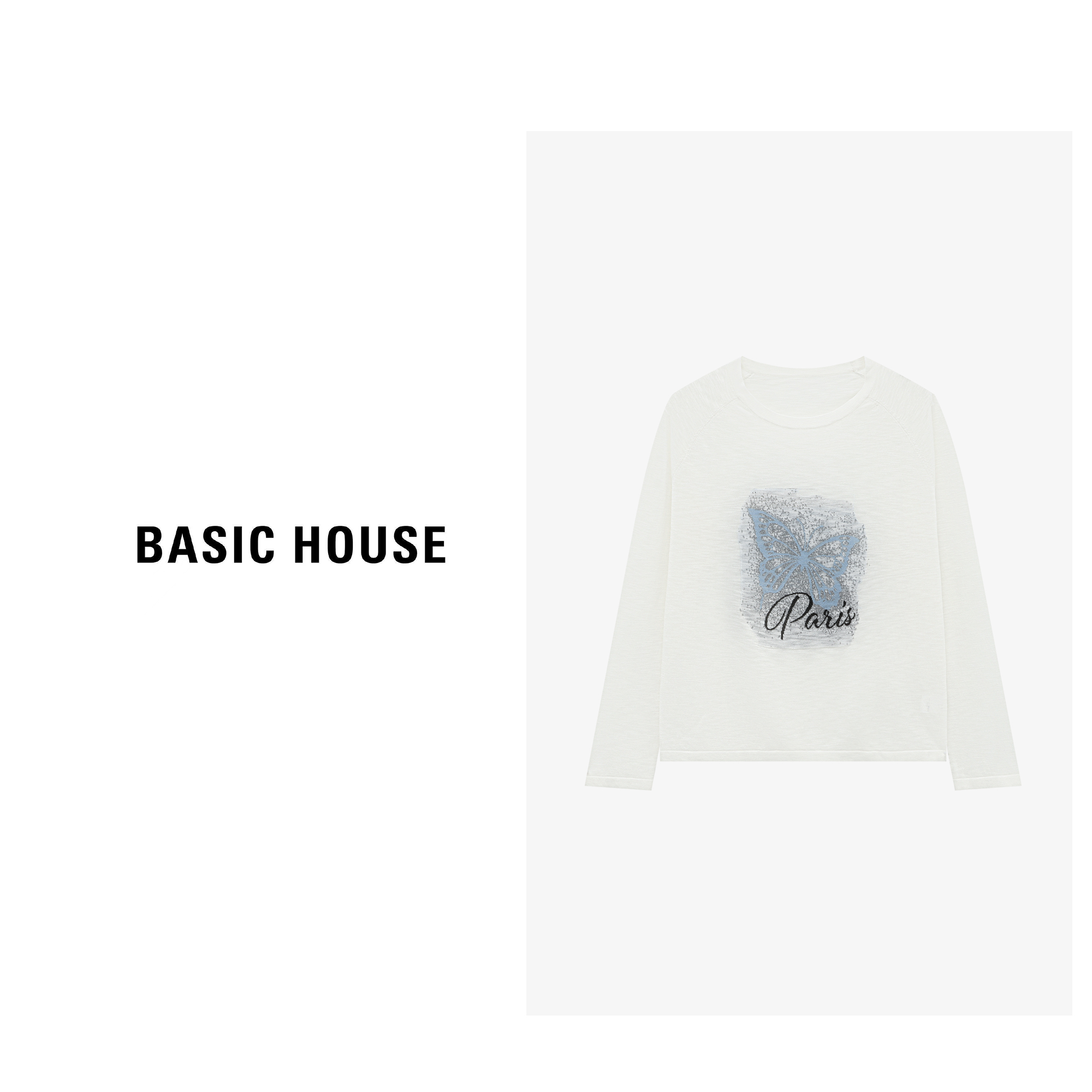 Basic House/百家好秋季韩系ins慵懒风女装休闲针织衫B0625B5GRW2