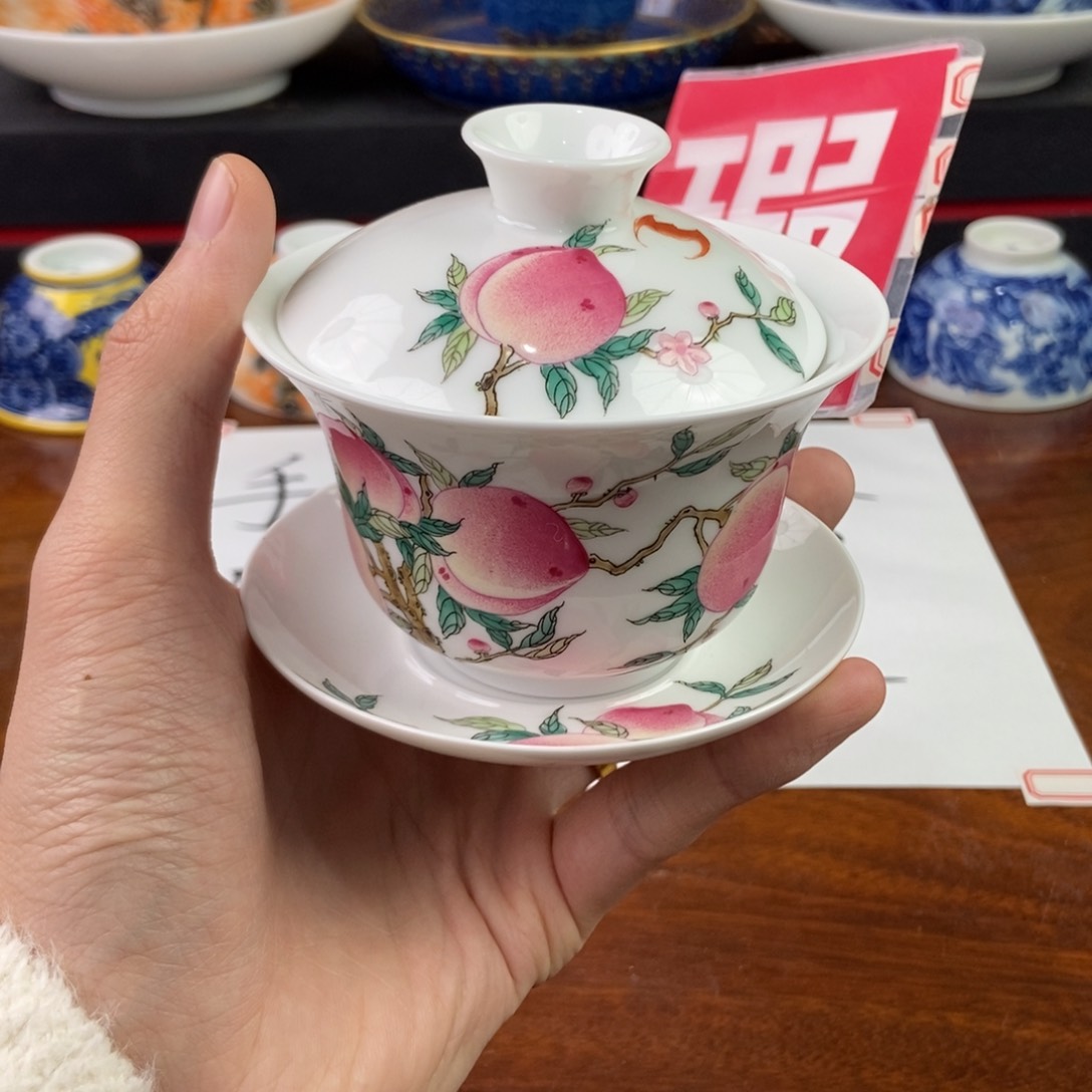 杯景德镇手绘陶瓷艺术