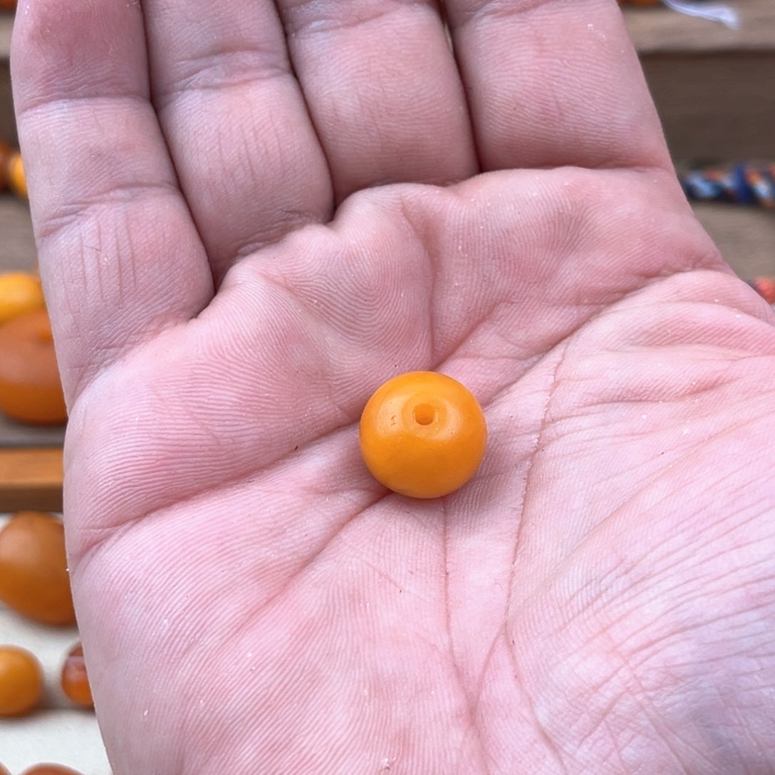 琥珀颈饰未镶嵌爱***呀