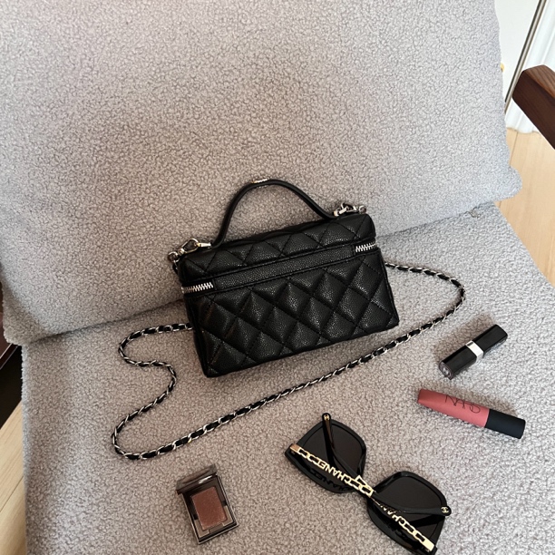 白白白—新款25c小香饭盒包diy单肩斜挎包