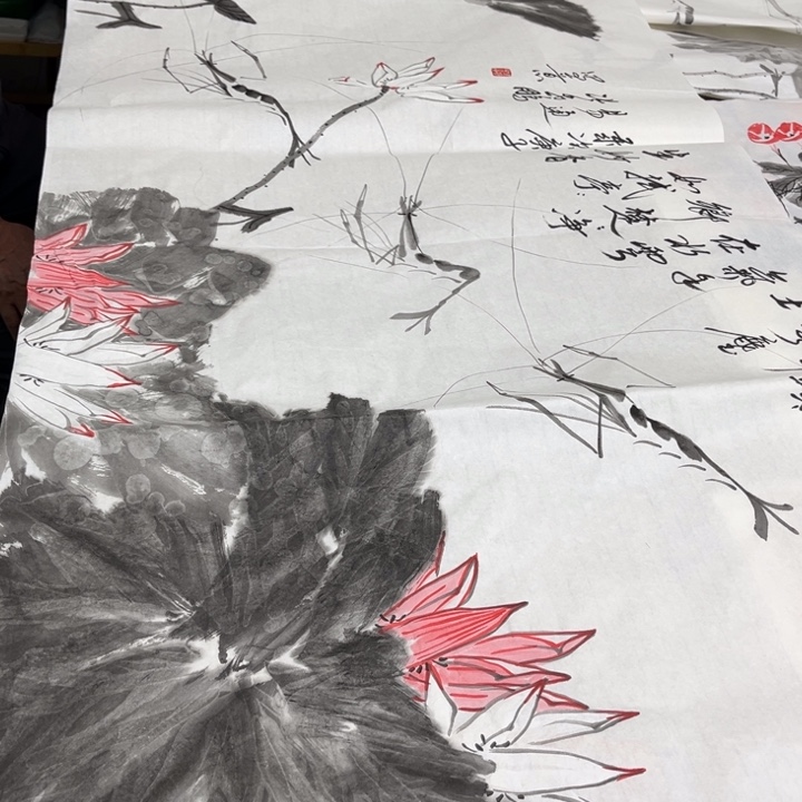 国画算了额吉咯粉末墨迹LJL