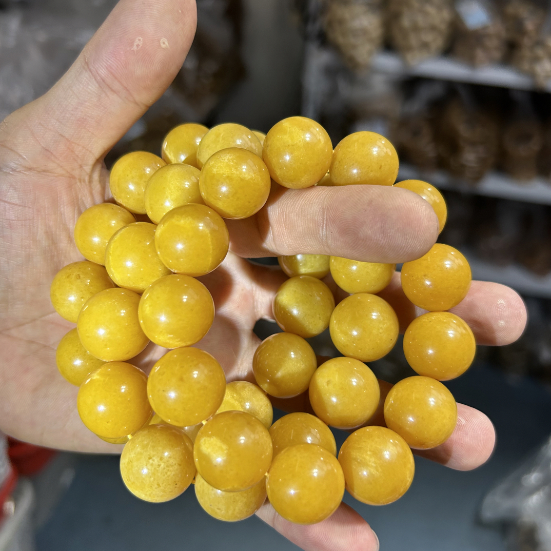 【九珑严选】16帝王黄项圈项链多样性发一