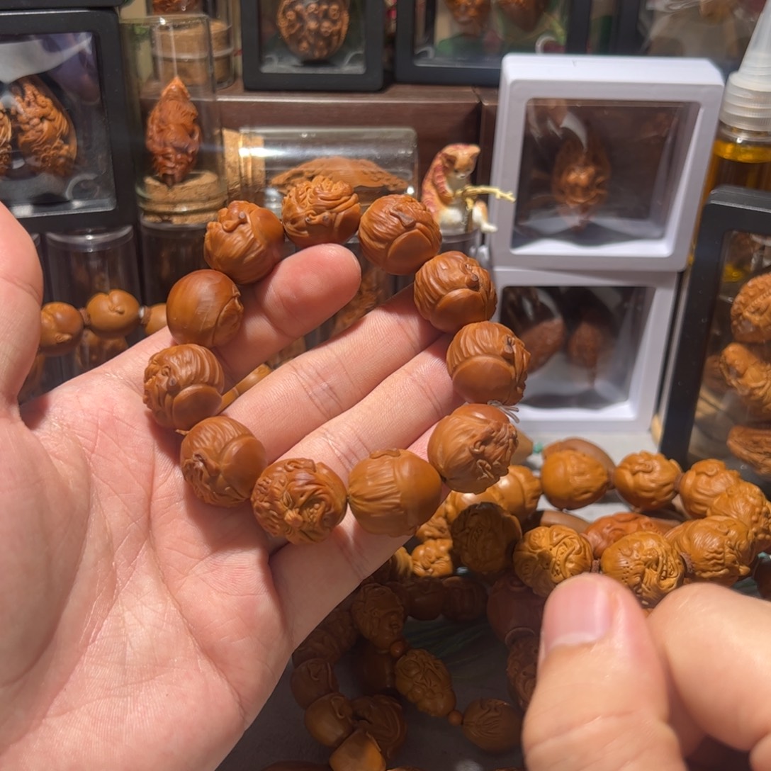 是***吖手串/手链橄榄核手工经典恶僧