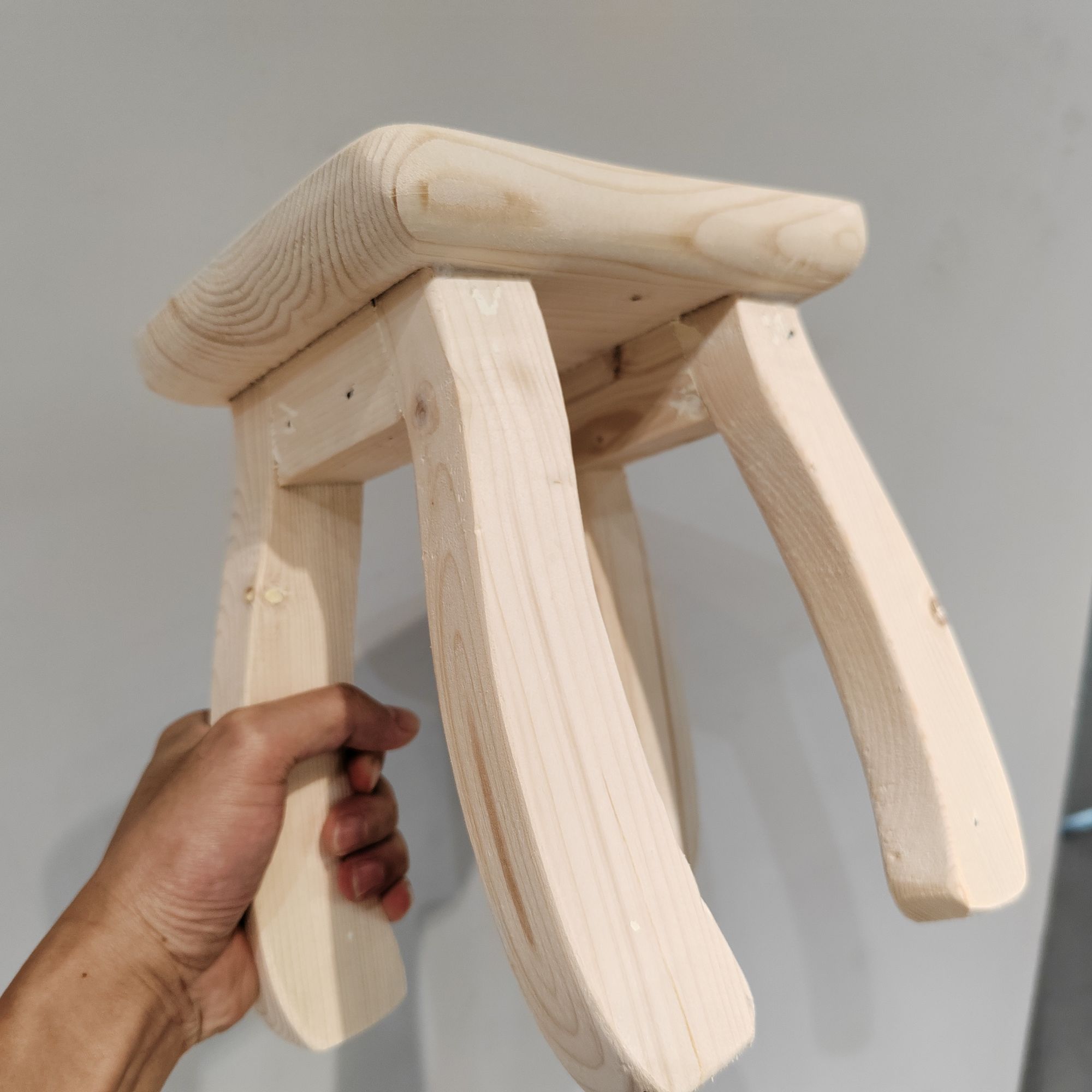 松木小木凳换鞋凳儿童坐凳原木凳