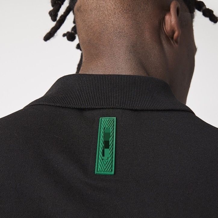 Fish 男士两粒扣带绿标