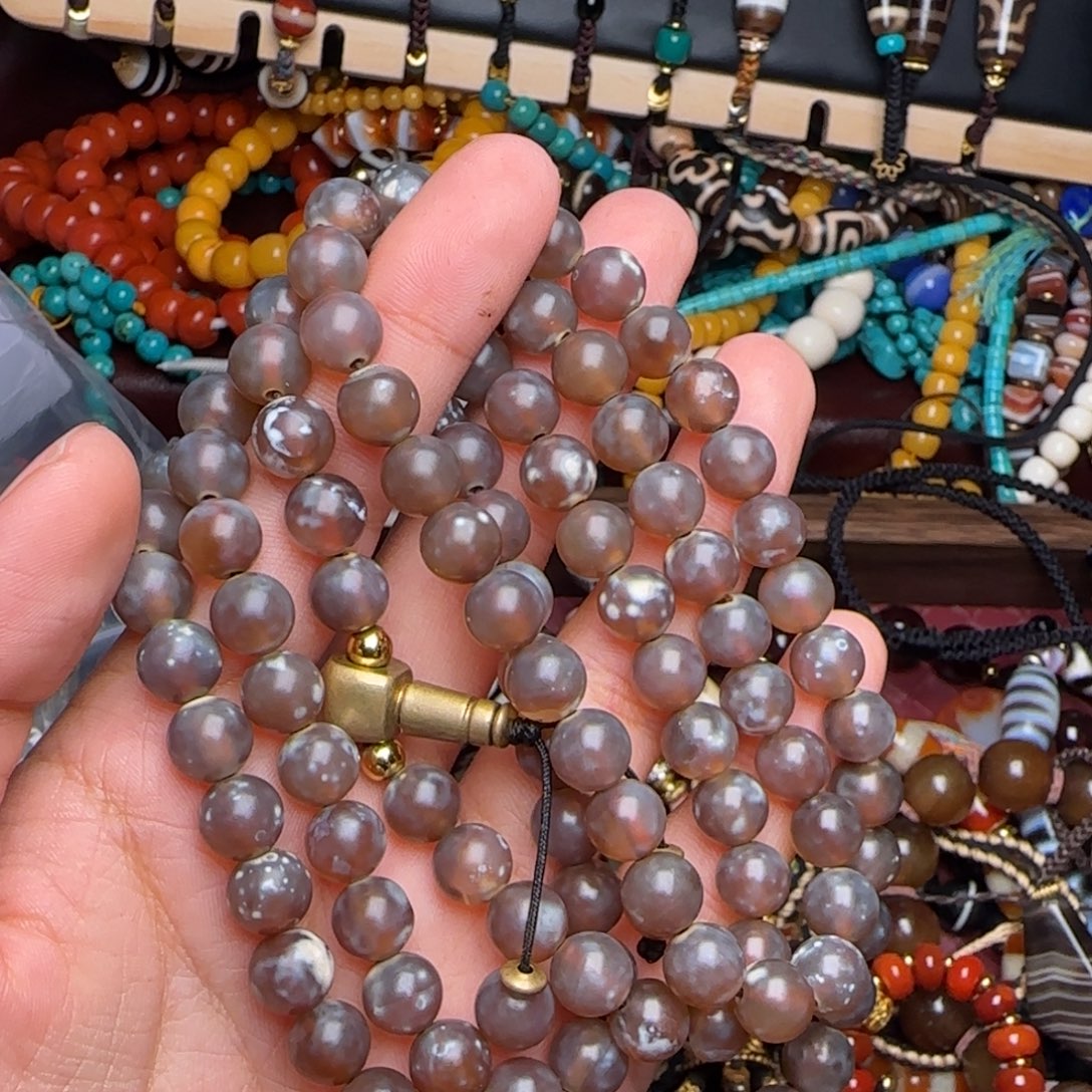 玛瑙/玉髓未镶嵌颈饰