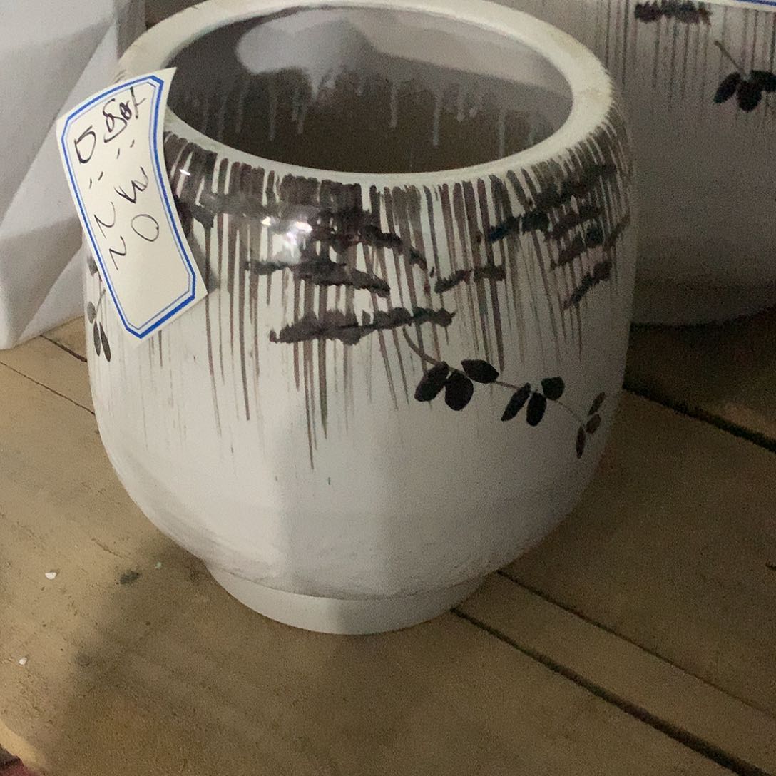 高温陶瓷花盆微瑕