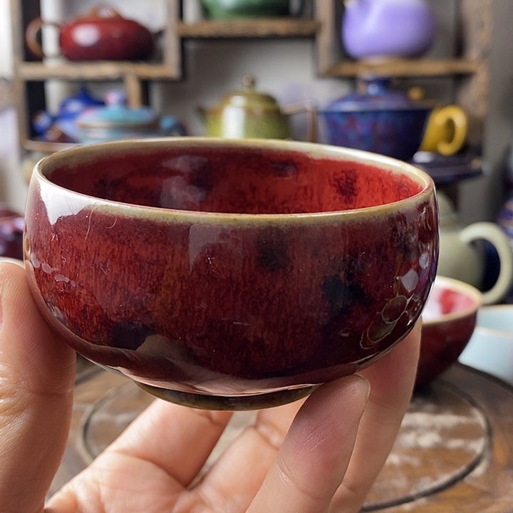 中国神后钧瓷茶具