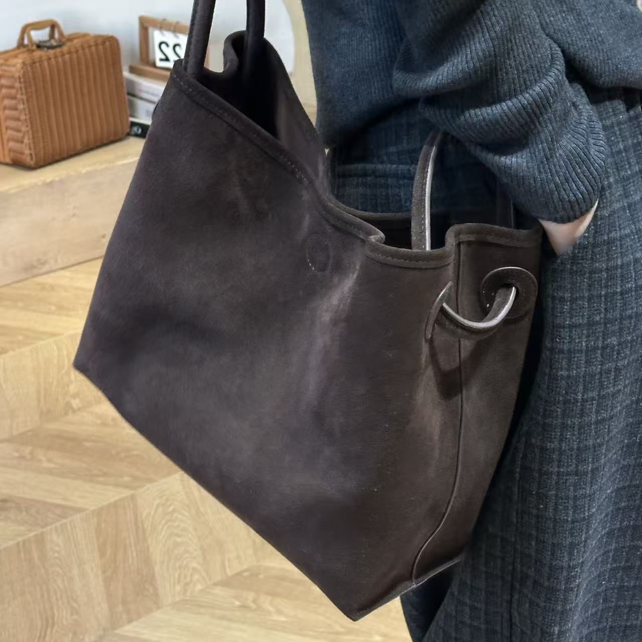 两背磨砂牛皮包包