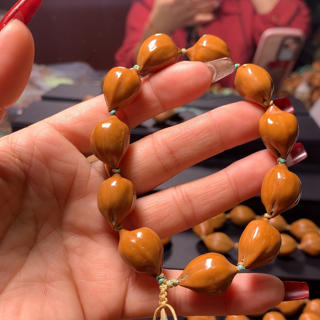 橄榄核手串/手链?****?三花手串