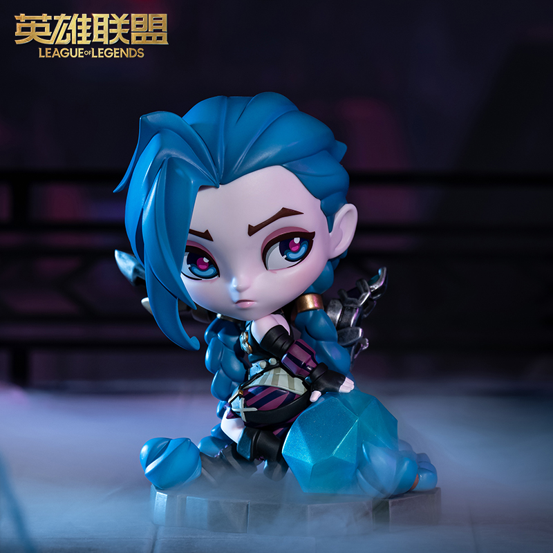 英雄联盟LOL 双城之战 金克丝 手办摆件游戏实物周边手办官方正品