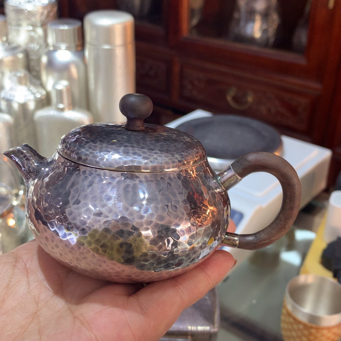 赖****网足银999紫皮小泡壶140容量