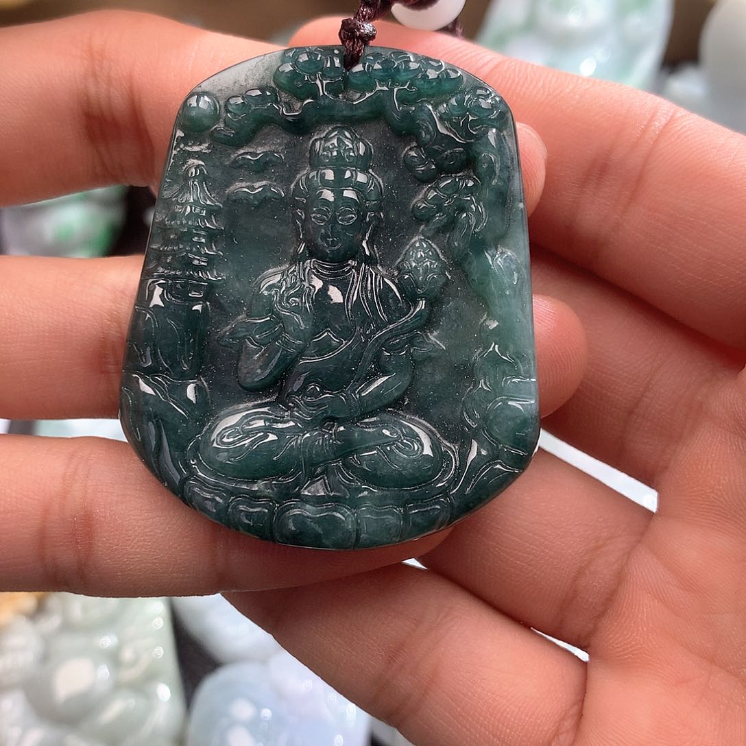 吊坠(不含链)未镶嵌翡翠