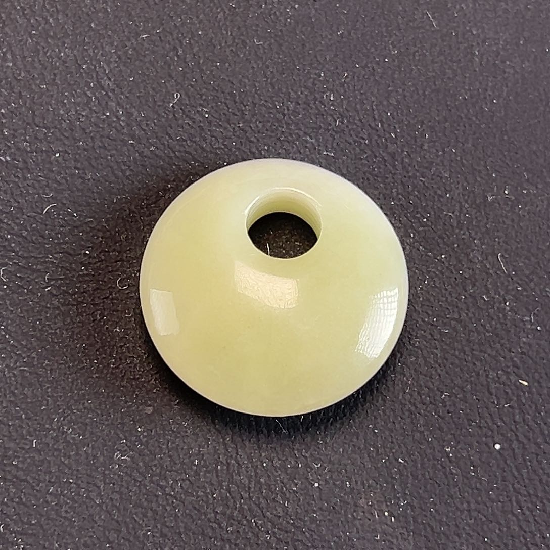 蓝田玉（蛇纹石化大理石玉）吊坠(赠链)合金