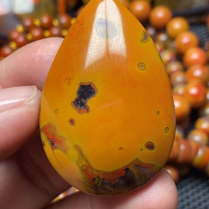 玛瑙/玉髓吊坠未镶嵌