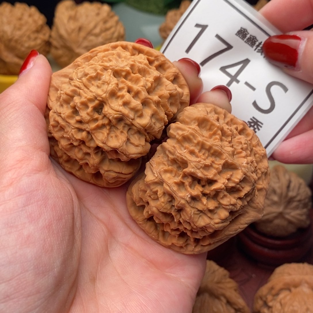 文玩核桃把件官帽51