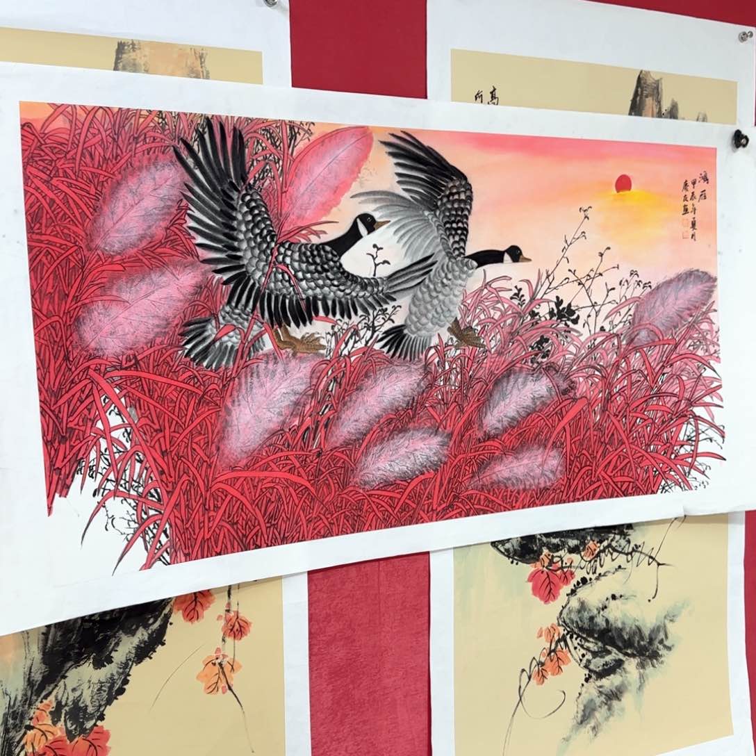 国画国画庆友作品欣赏