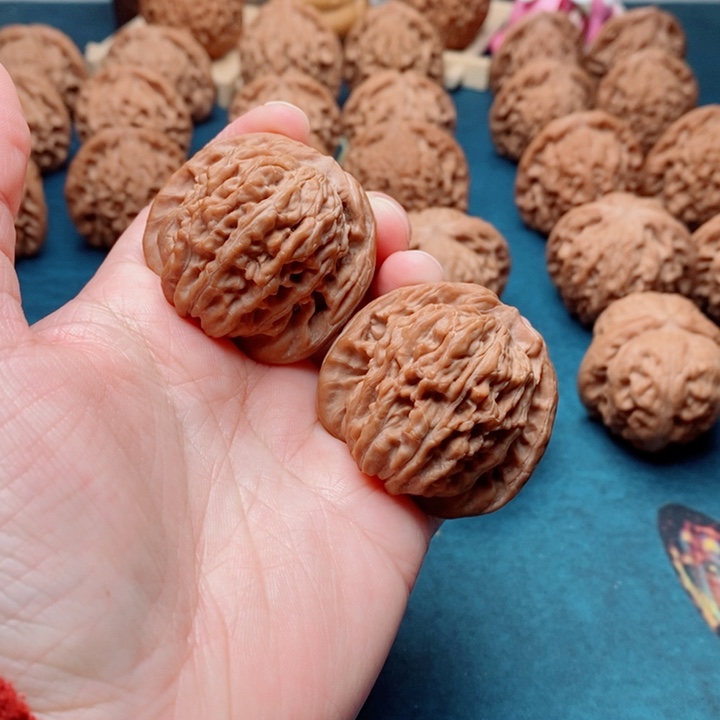 把件文玩核桃山地楼41